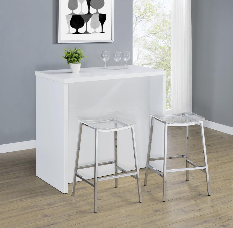 Topanga - Engineered Wood Freestanding Home Bar Coaster Fine Furniture