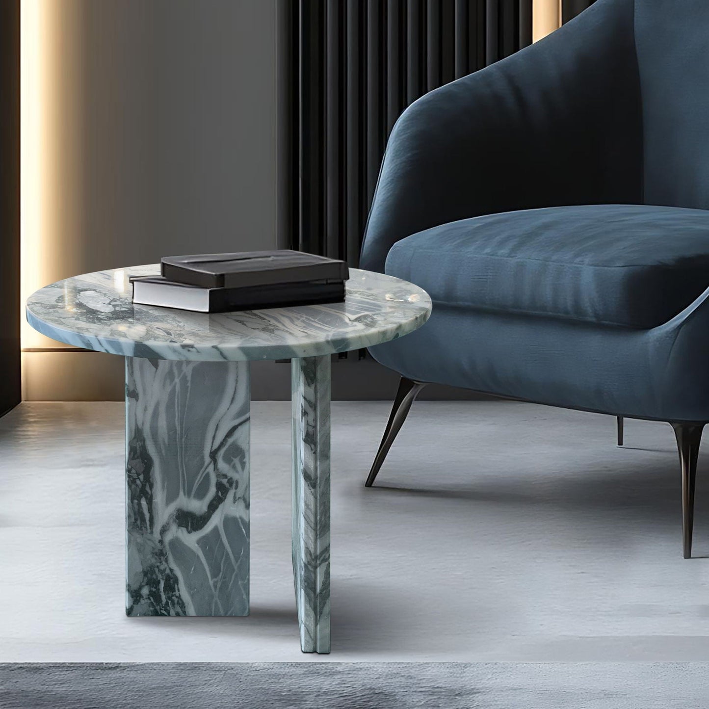 Luxury Coffee Table With Unique Veining, Unique Stone Design Home Essentials