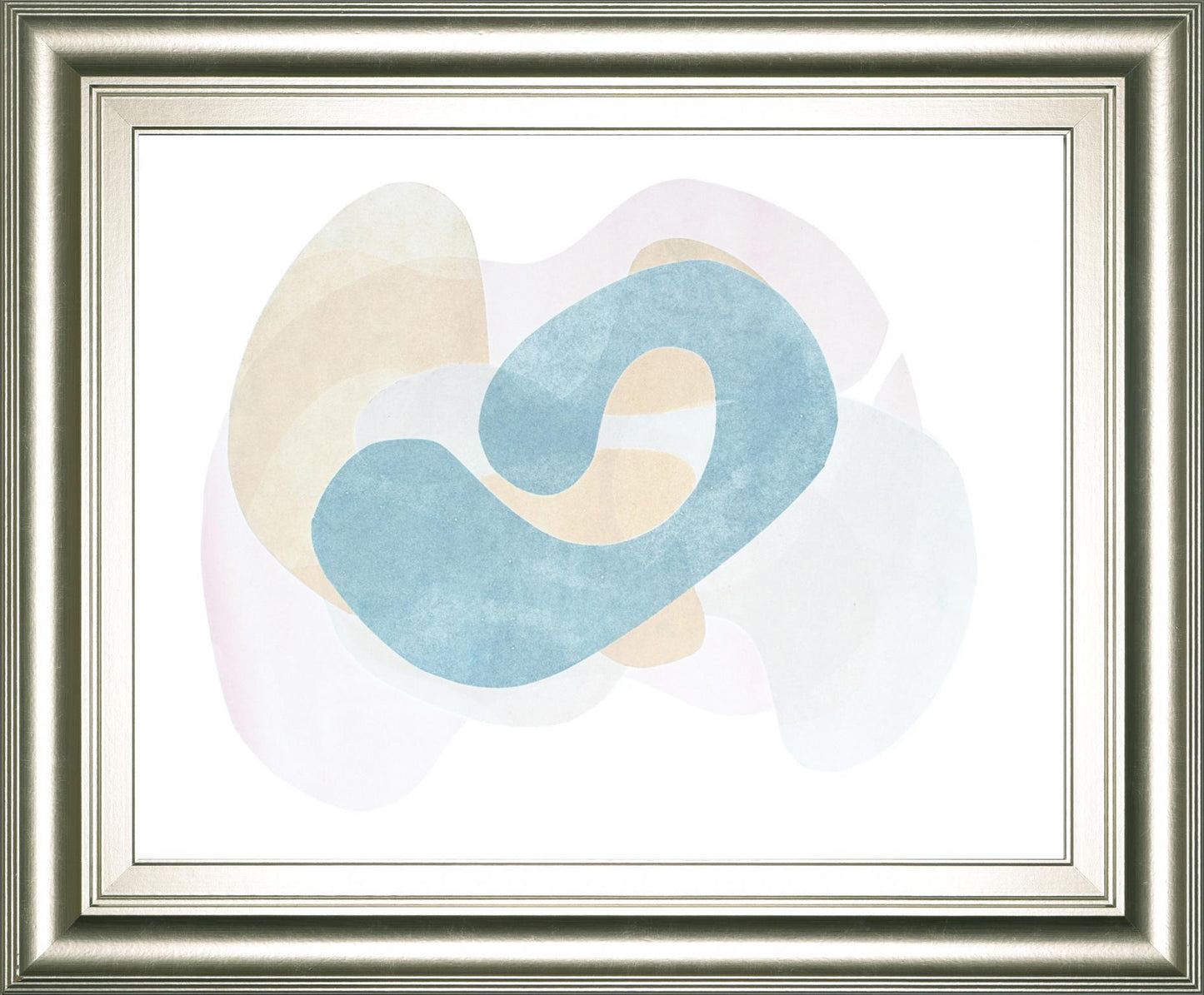 22x26 Homage to Eames VIII By Rob Delamater - Light Blue Classy Art