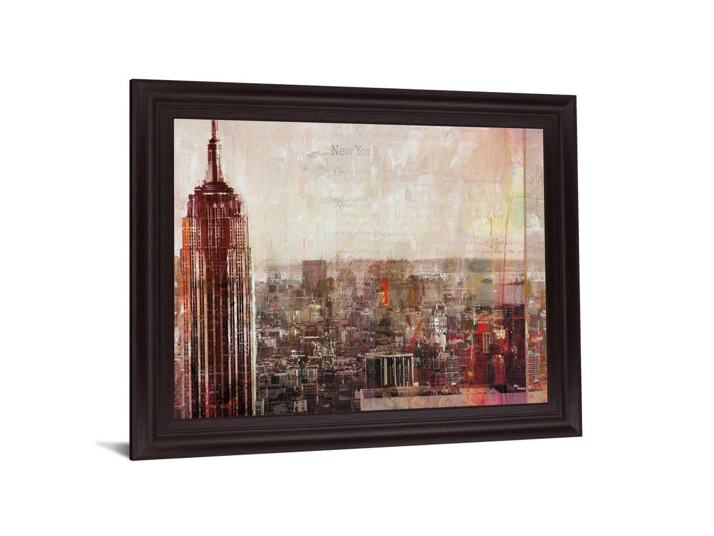 Copper Skyline Majesty - 28" x 34" Framed Wall Art Classy Art