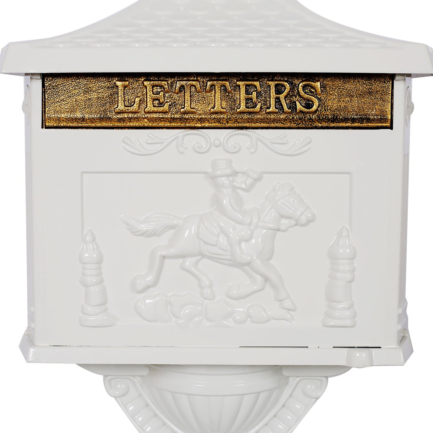 Cast Aluminum Mail Box, Postal Box, Mailbox Daily Nest