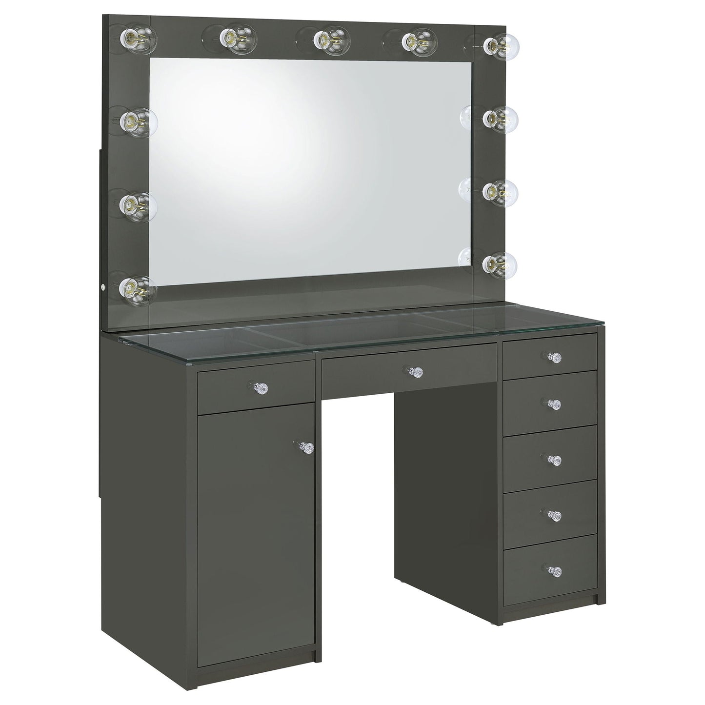 Acena - 7-Drawer Vanity Set With Lighting CoasterEssence