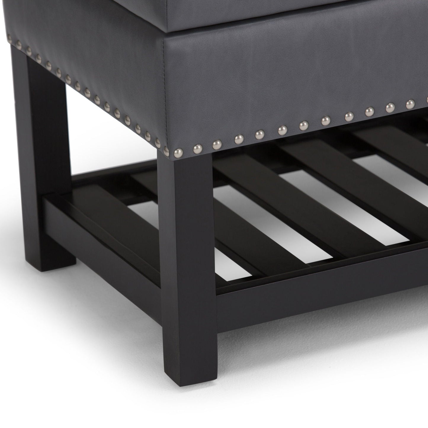Lomond - Upholstered Storage Ottoman Bench Simpli-Home