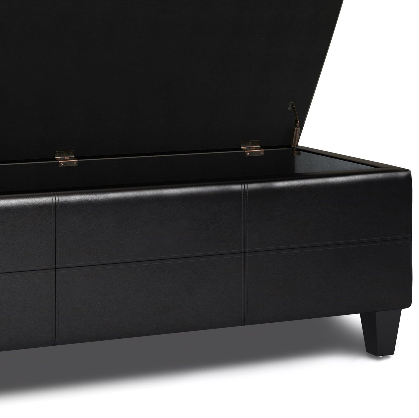 Afton - Large Storage Ottoman Bench Simpli-Home