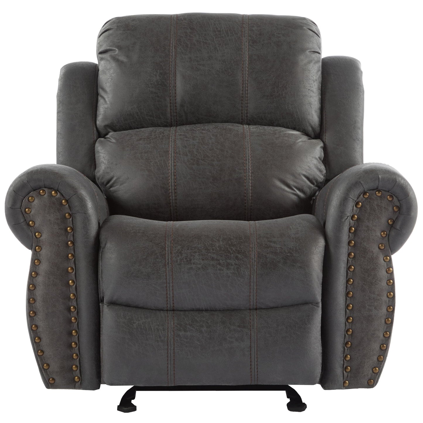 Wide Standard Manual Glider Recliner Noble House