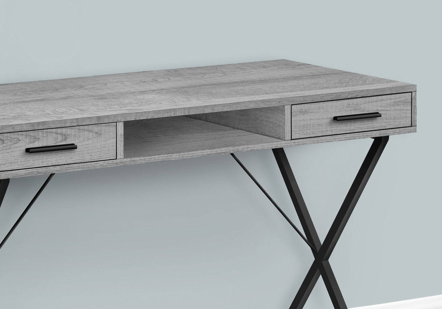 Computer Desk, Home Office, Laptop, Left / Right Set-Up, Storage Drawers, Work, Contemporary, Modern 8th Street