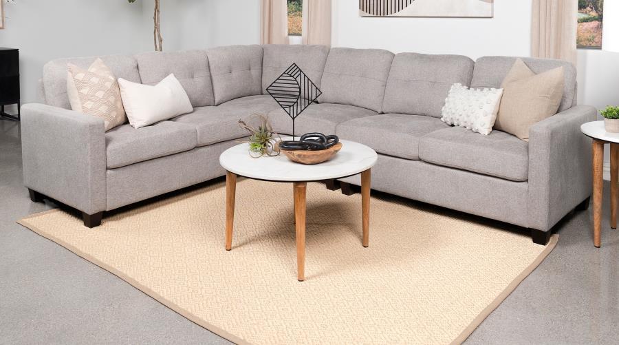 Georgina - Upholstered Modular Sectional Sofa Coaster Fine Furniture
