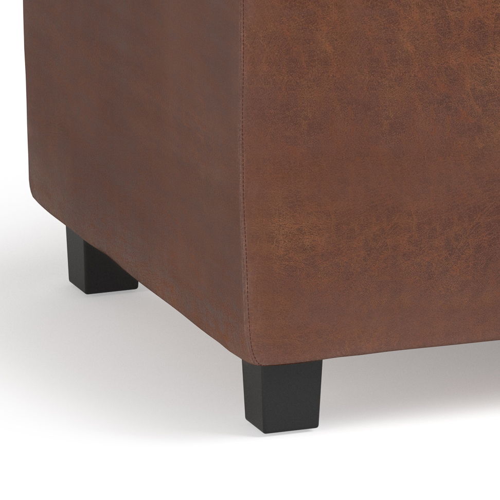 Avalon - Upholstered Storage Ottoman Simpli-Home