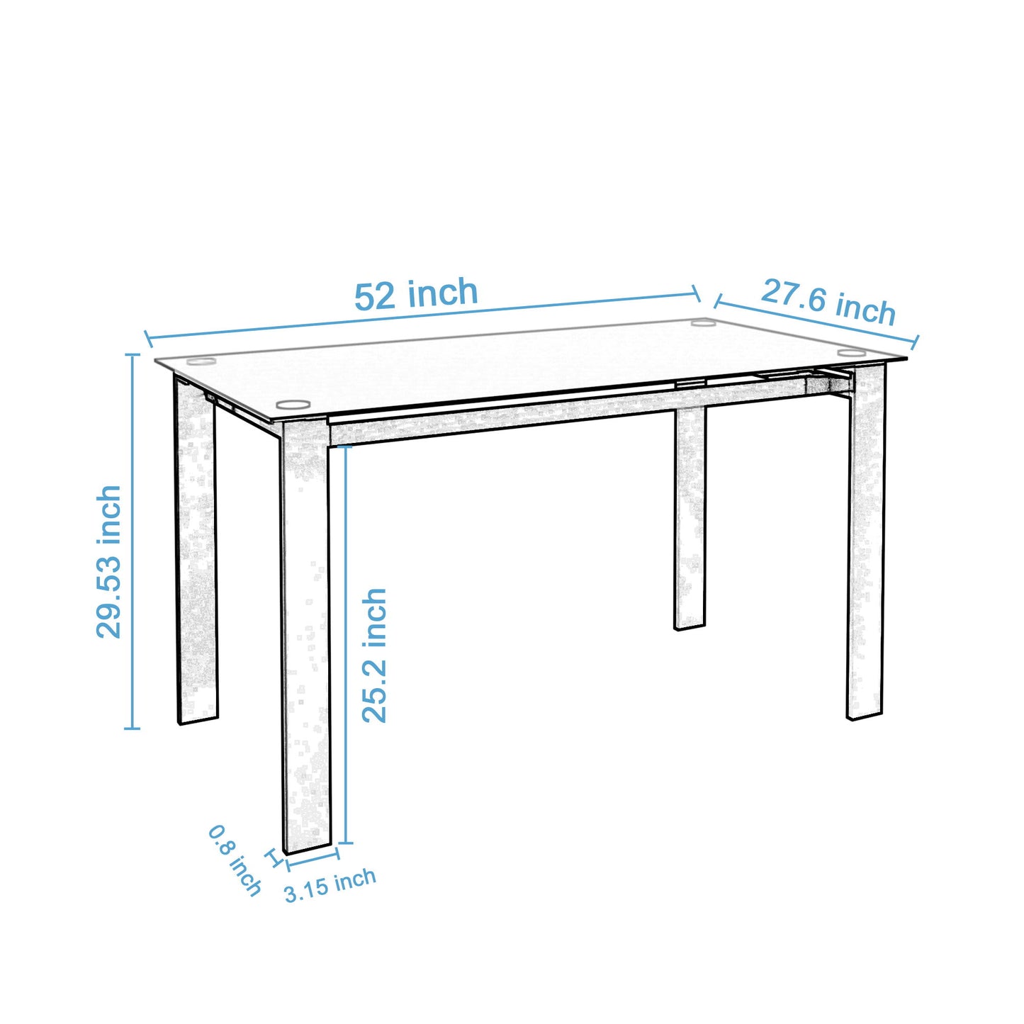 Multifunction Dining Table For Dining And Living Room Home Essentials