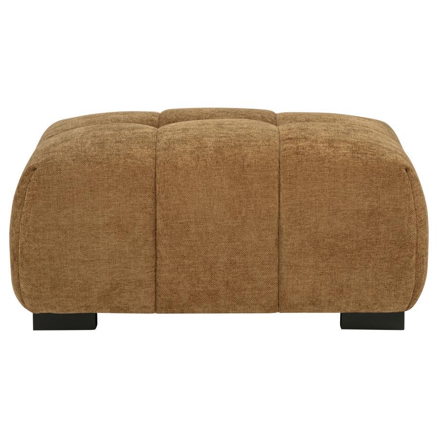 Octavia - Fabric Rectangular Upholstered Ottoman Coaster Fine Furniture