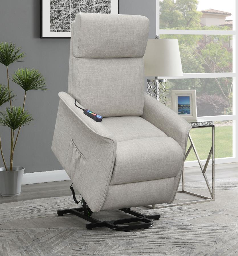 Herrera - Upholstered Power Lift Massage Chair CoasterEveryday