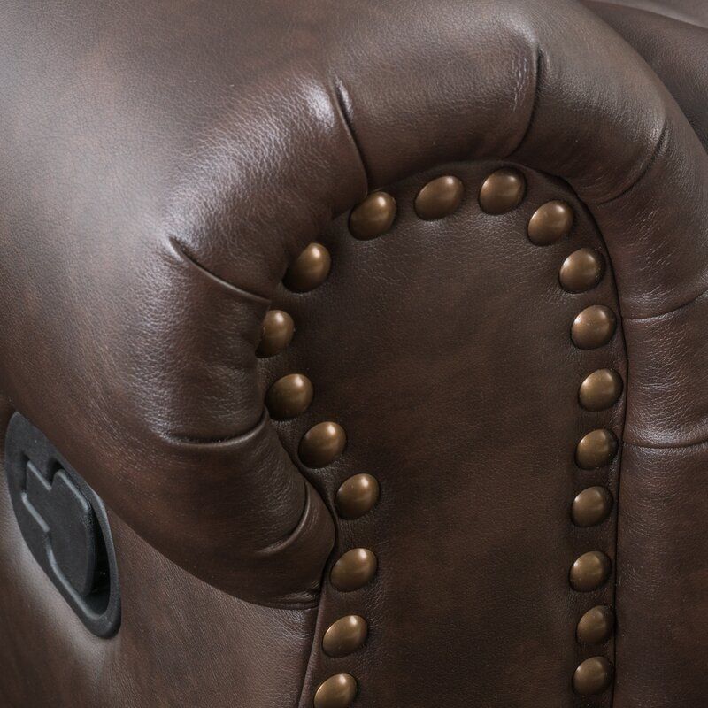 Wide Standard Manual Glider Recliner Noble House