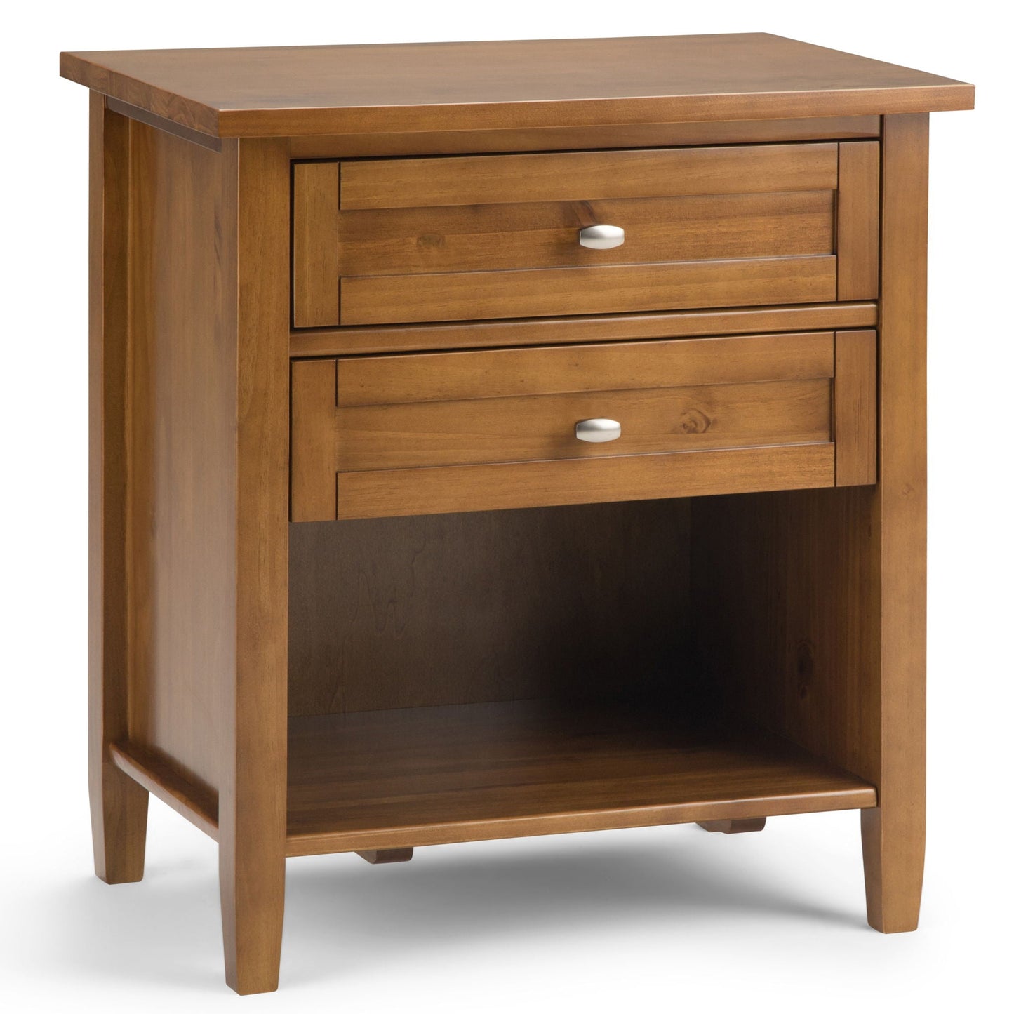 Warm Shaker - Bedside Table - Light Golden Brown Simpli-Home