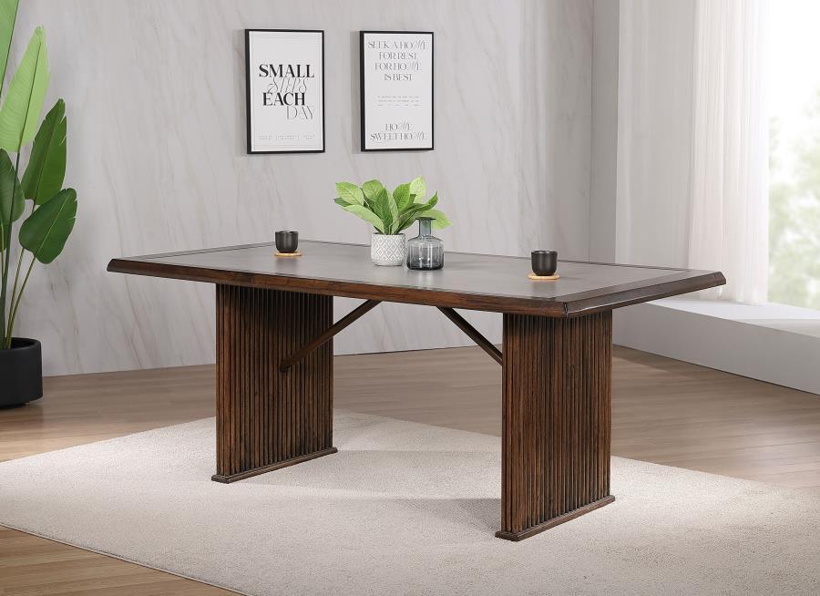 Sherwood - Rectangular Dining Table - Brown Coaster Fine Furniture