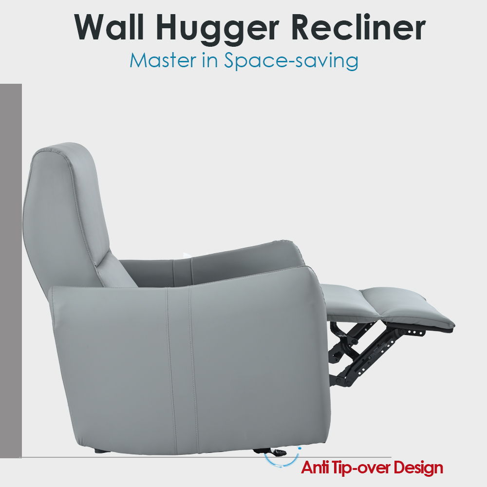 Wall Hugger Power Recliner Chair With USB Port (Type-C) Home Essentials