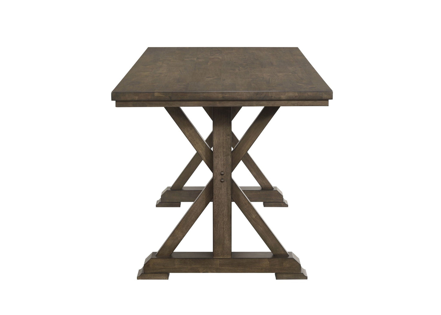 Lloyd - Rectangular Counter Height Table - Brown Crown Mark