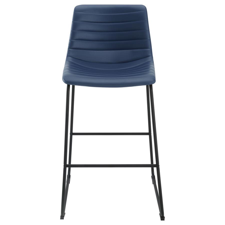 Zuni - Faux Leather Upholstered Bar Chair (Set of 2) CoasterEveryday