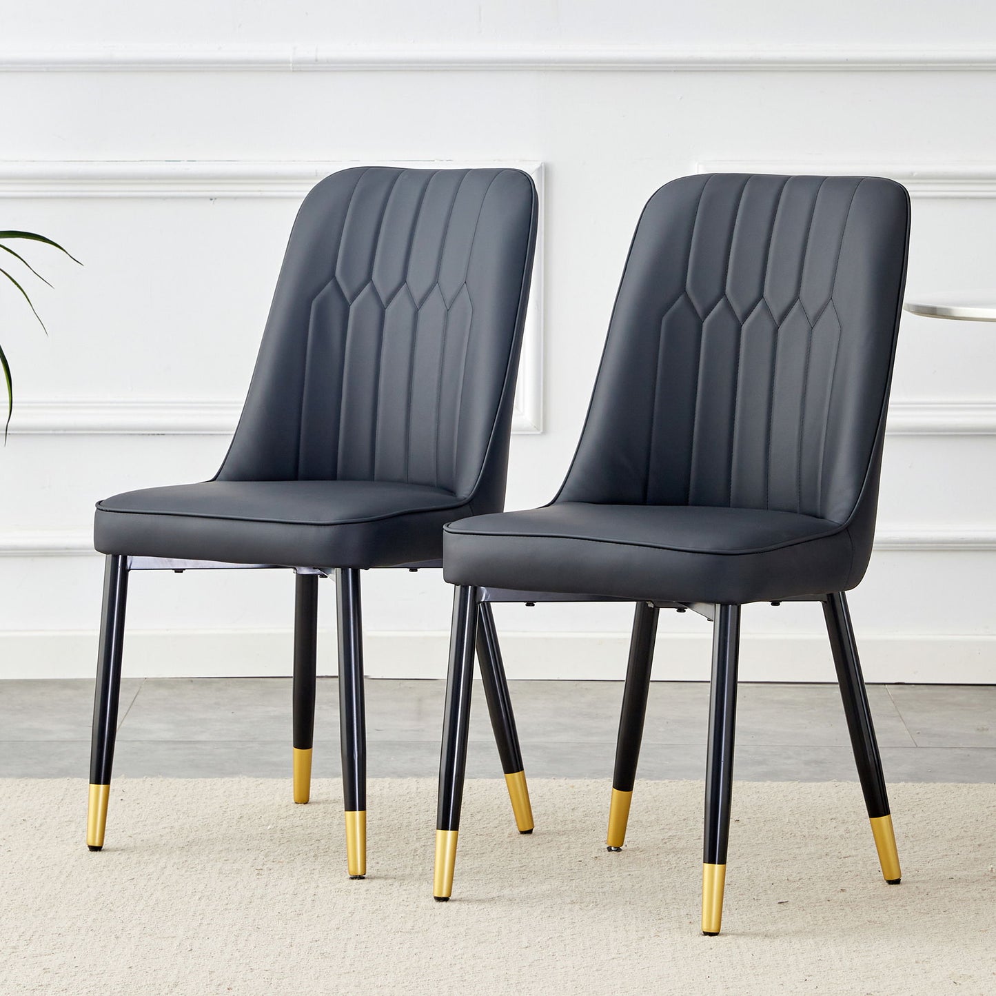 Modern Chair With Metal Legs Home Essentials