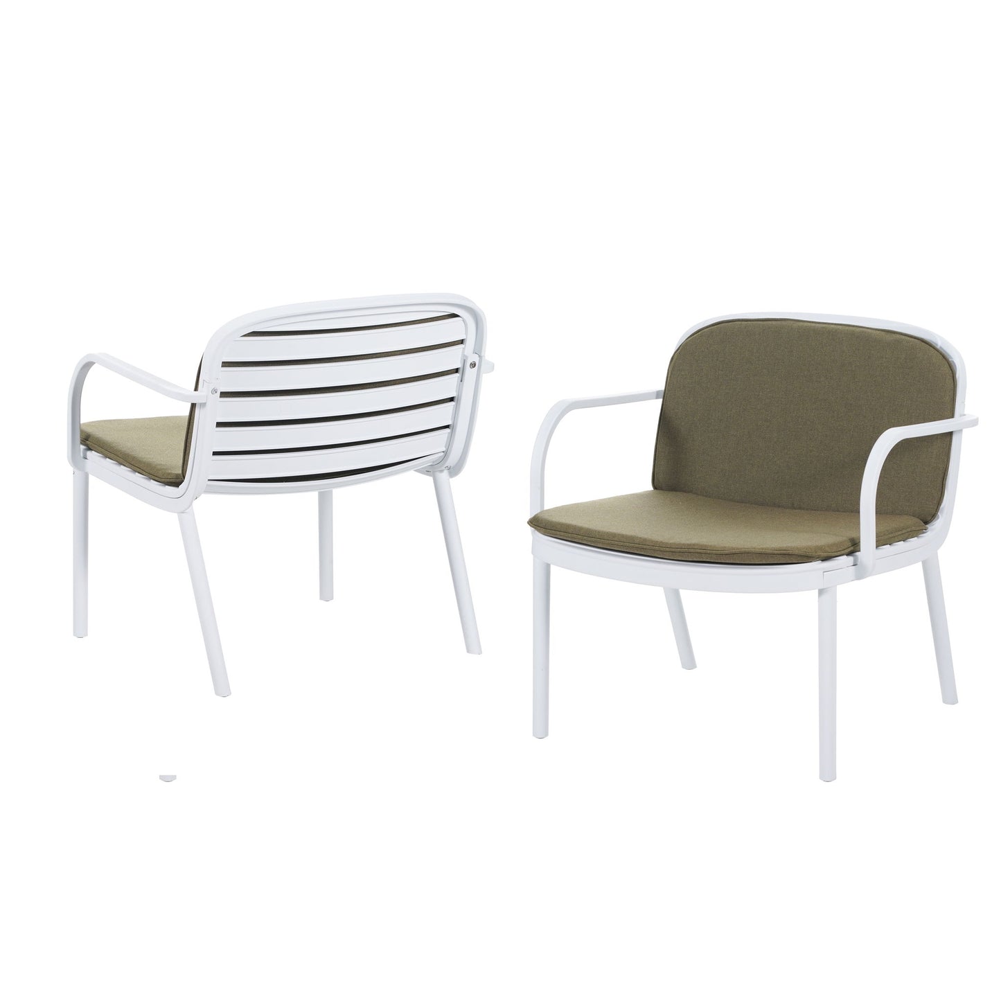 Luna - Outdoor Club Chair (Set of 2) Noble House