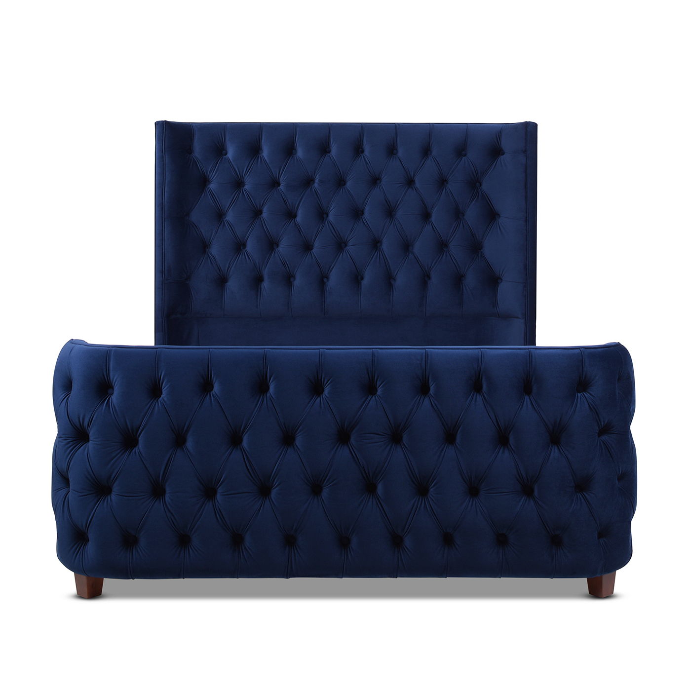 Brooklyn - Tufted Panel Bed Headboard And Footboard Set Jennifer Taylor Home