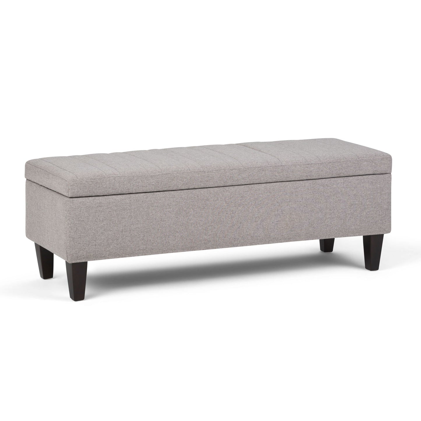 Monroe - Upholstered Storage Ottoman Simpli-Home