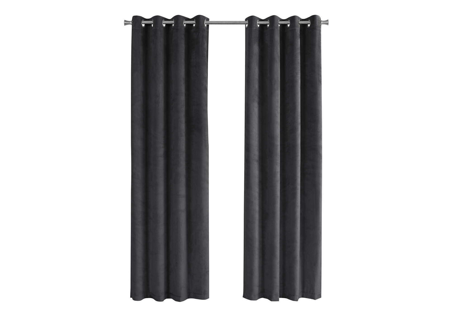 2 Pieces Set, Curtain Panel, Room Darkening, Grommet, Contemporary & Modern 8th Street