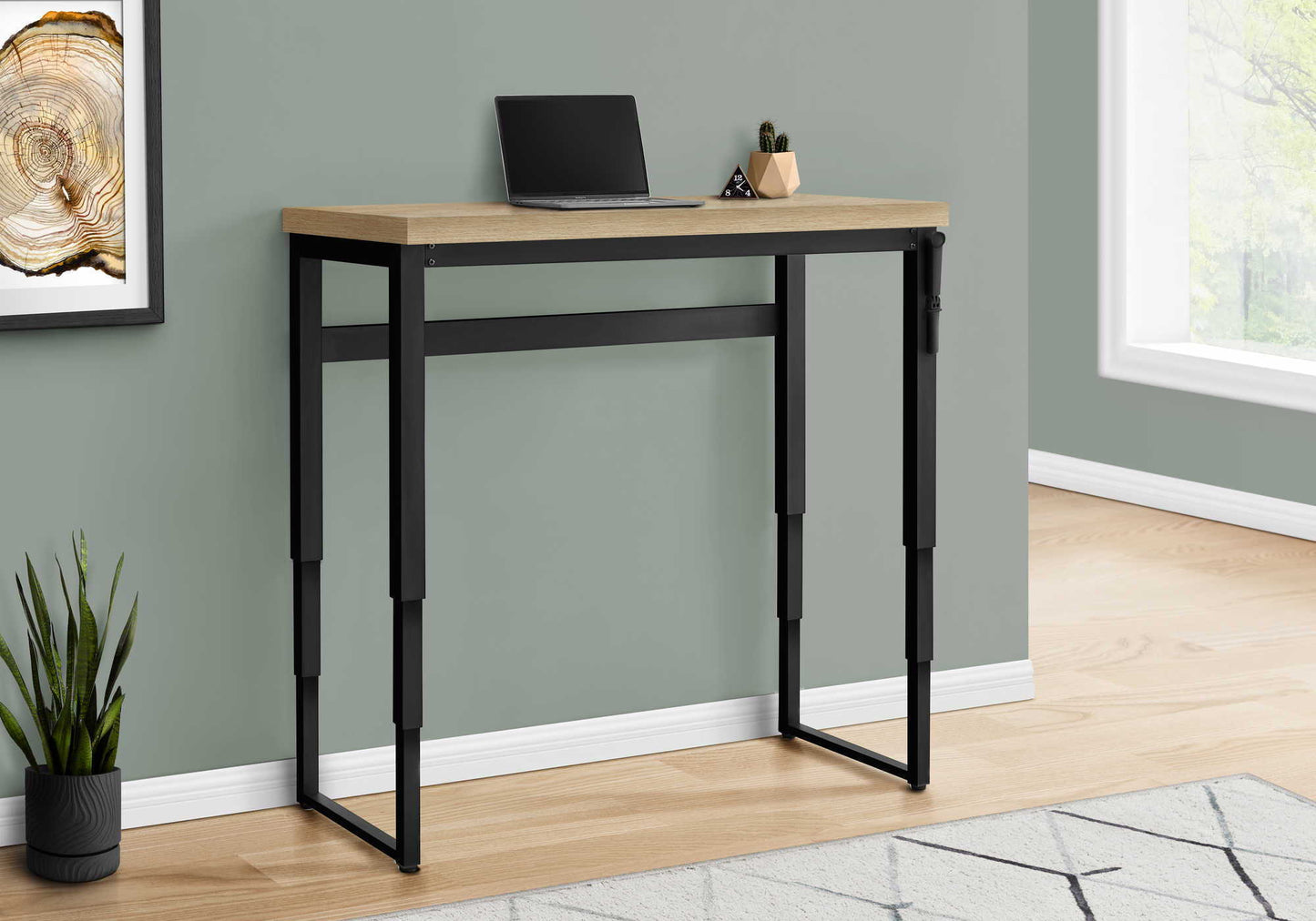 Computer Desk, Home Office, Standing, Adjustable, Laptop, Contemporary & Modern 8th Street