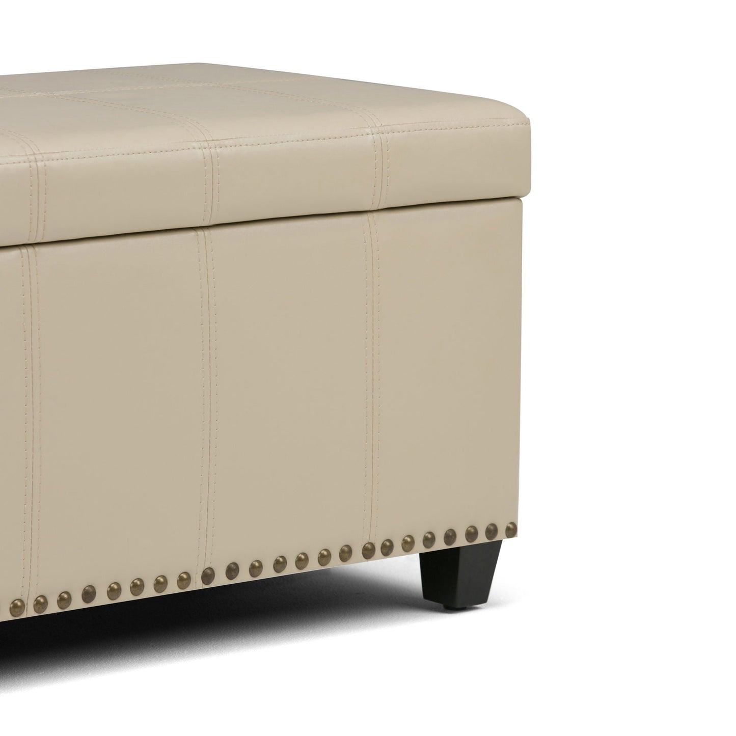 Amelia - Transitional Storage Ottoman Bench Simpli-Home