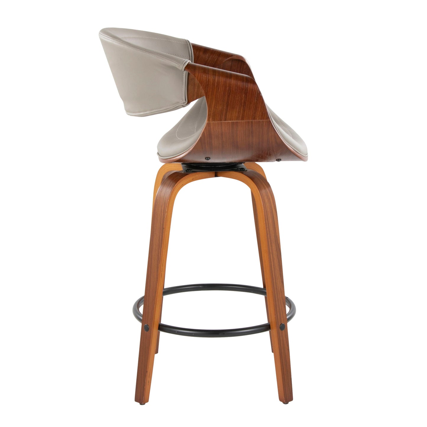 Symphony - Mid Century Stylish Design Modern Counter Stool (Set of 2) Lumi Source