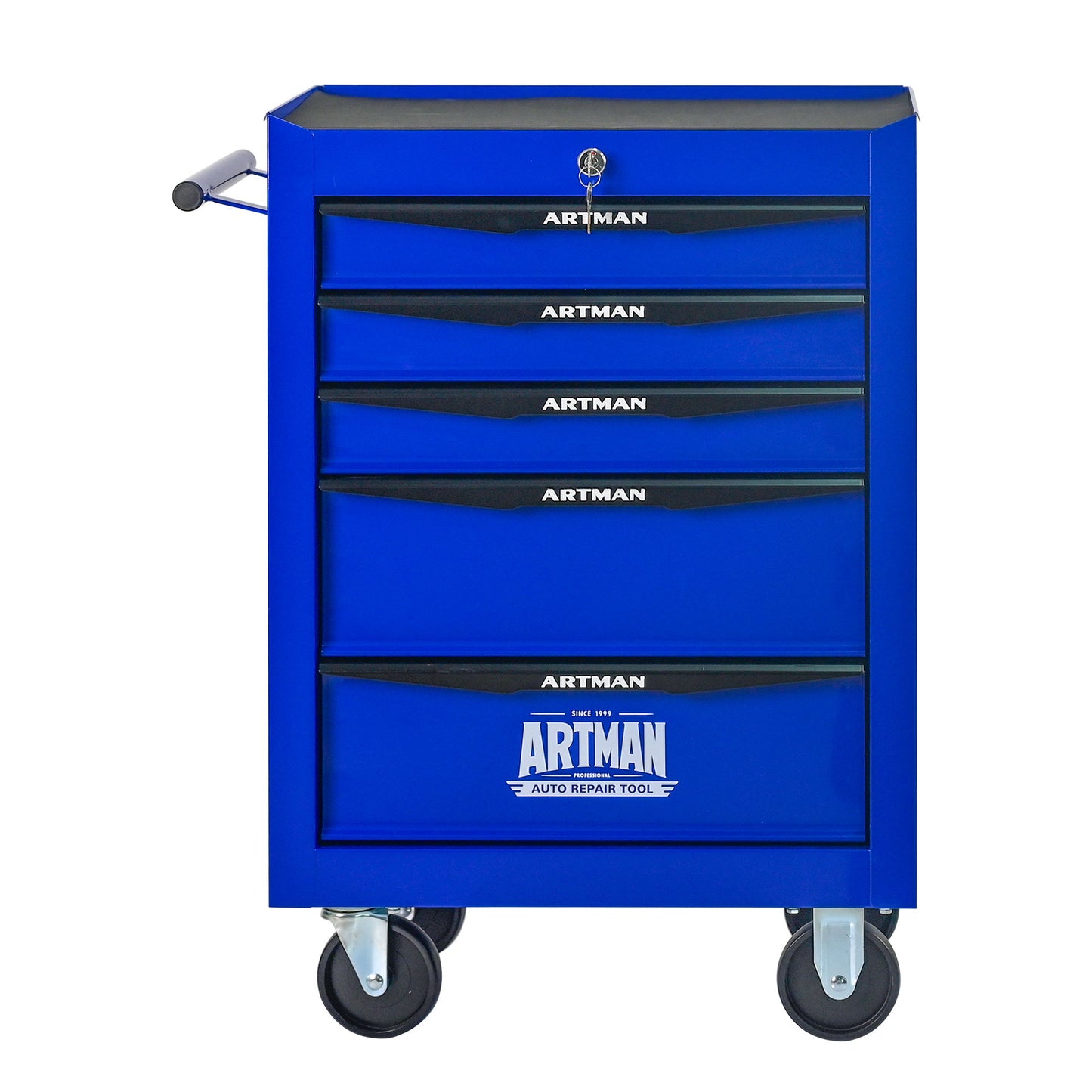 Rolling Metal Tool Chest With Drawers, Steel Storage Cabinet With Ball Bearing Slides Daily Nest