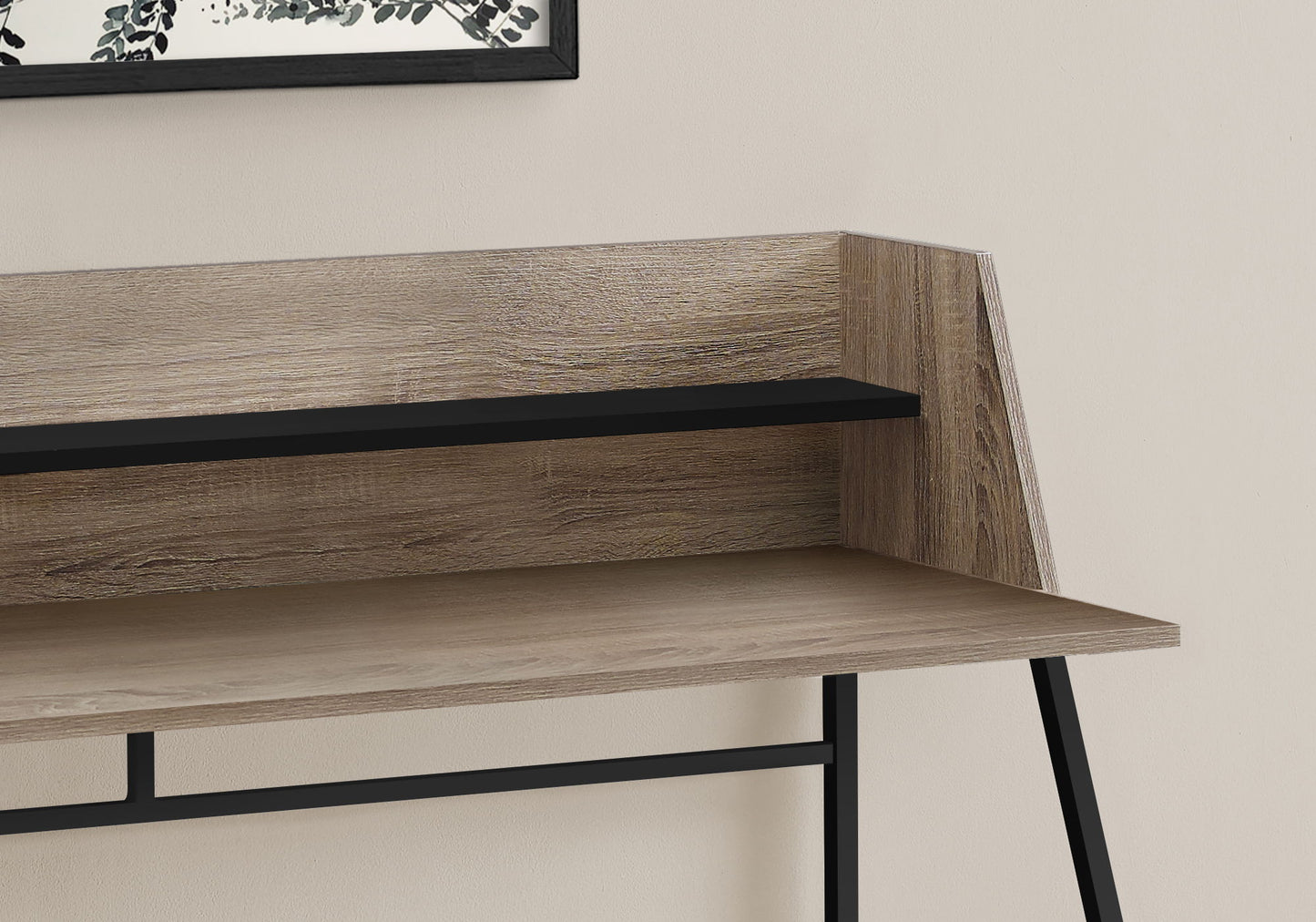 Computer Desk For Home Office Laptop, Storage Shelves, Contemporary & Modern 8th Street