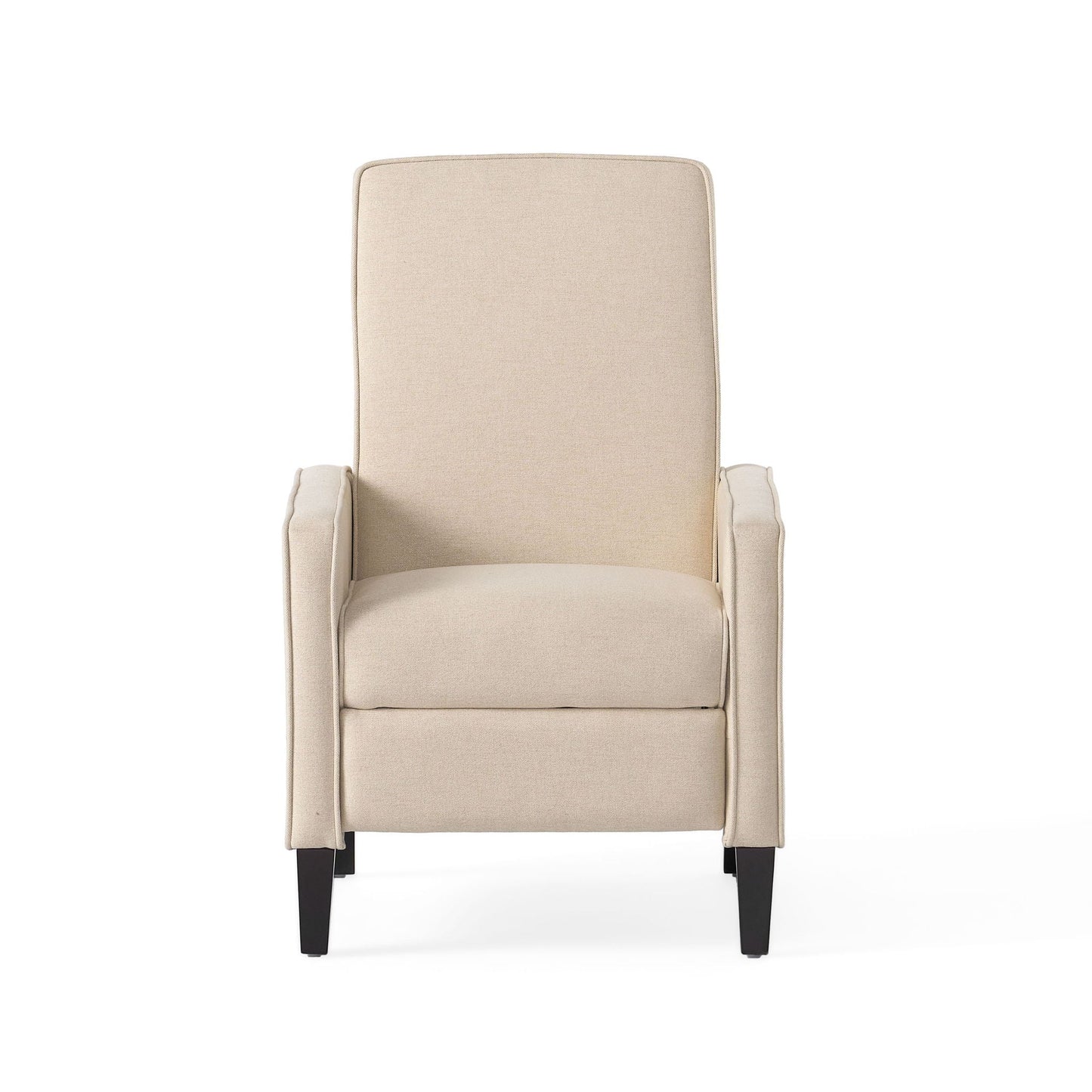 Minimalist Design Fabric Push Back Chair Noble House