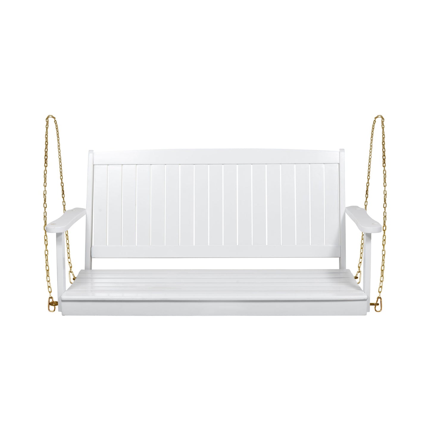 Tambora - Porch Swing Acacia Wood Slat Design Noble House
