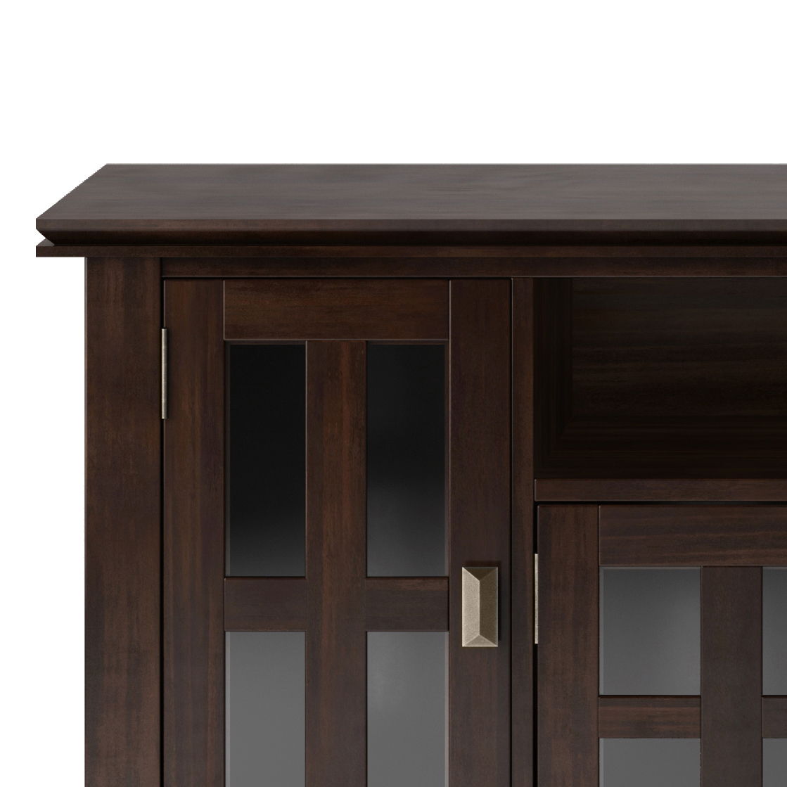 Artisan - TV Media Stand - Tobacco Brown Simpli-Home