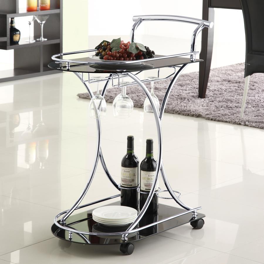 Elfman - 2-Shelve Serving Cart CoasterEveryday