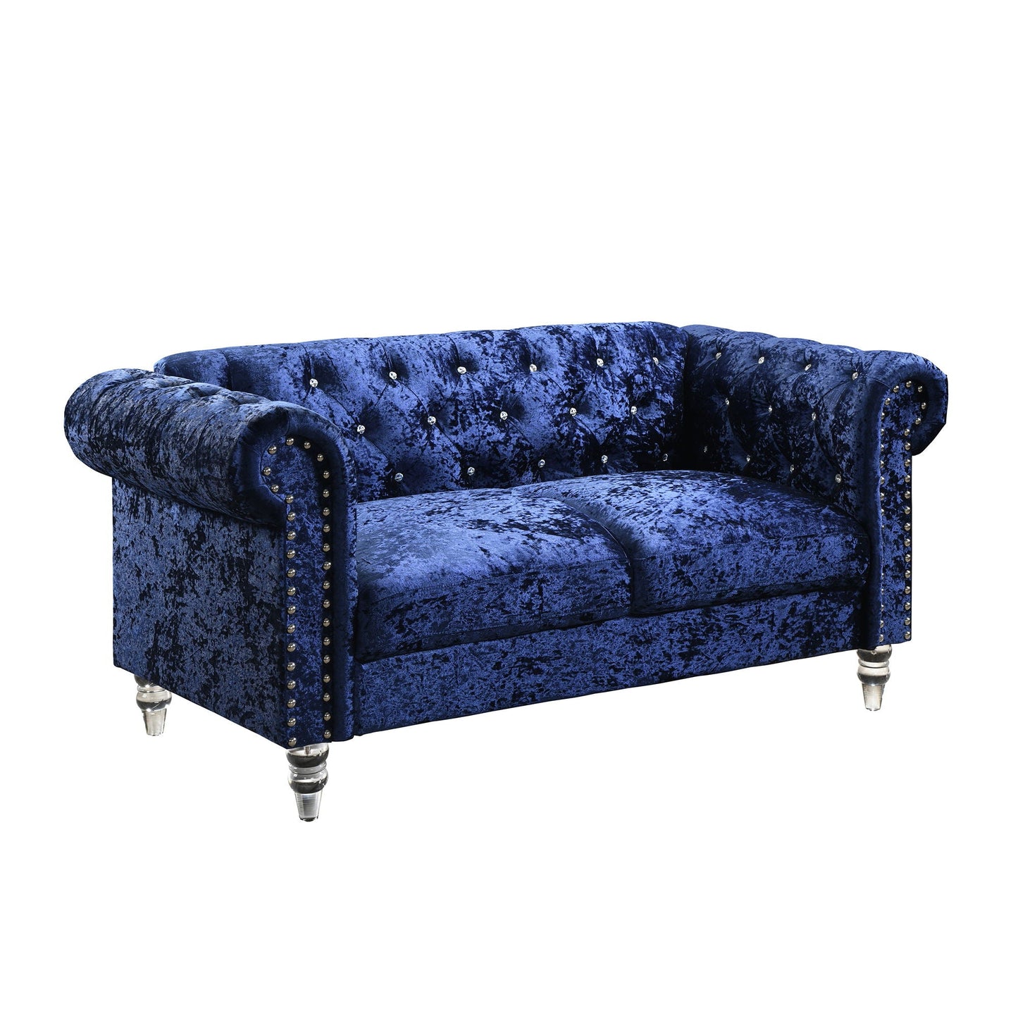 Anina - Loveseat - Blue Global Furniture USA