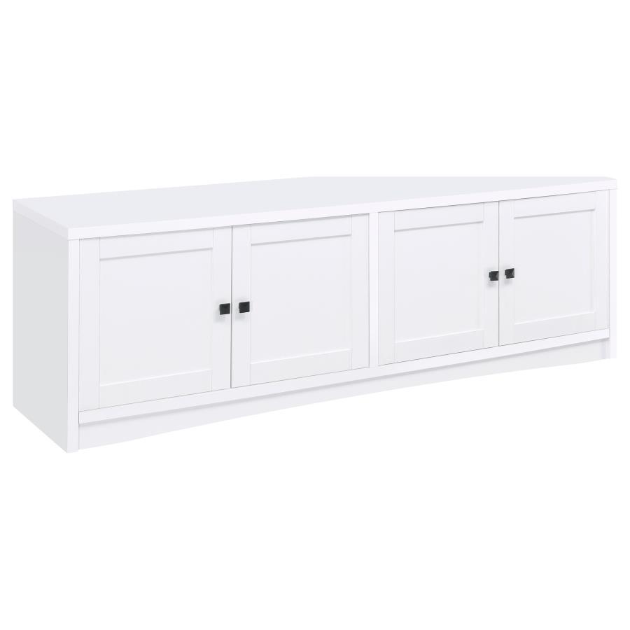 Laughlin - 3-piece Entertainment Center TV Stand - White Coaster Fine Furniture