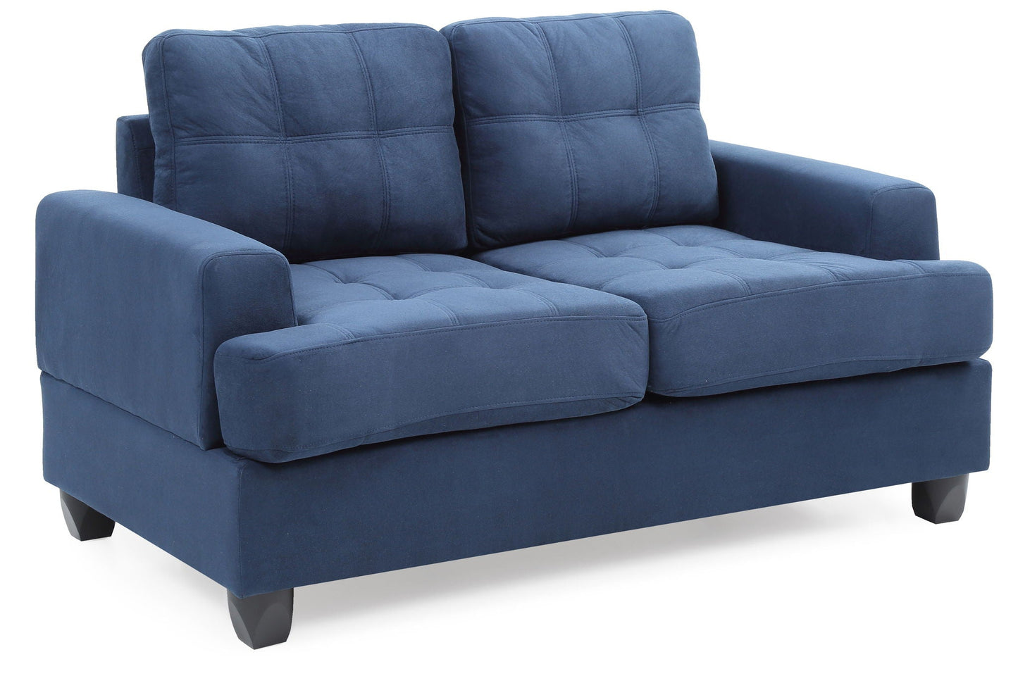 Stylish Transitional Loveseat For Two Glory Furniture