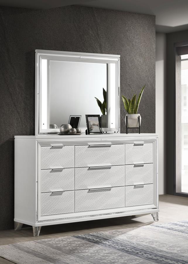 Marmore - 9-Drawer Dresser Coaster Fine Furniture