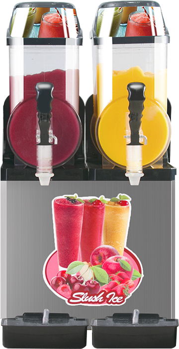 110V Commercial Slushy Machine 30L Double Tank 950W Stainless Steel Margarita Frozen Drink With Powerful Compressor Efficient Cooling Perfect For Supermarkets Cafes Restaurants Bars - Silver Daily Nest