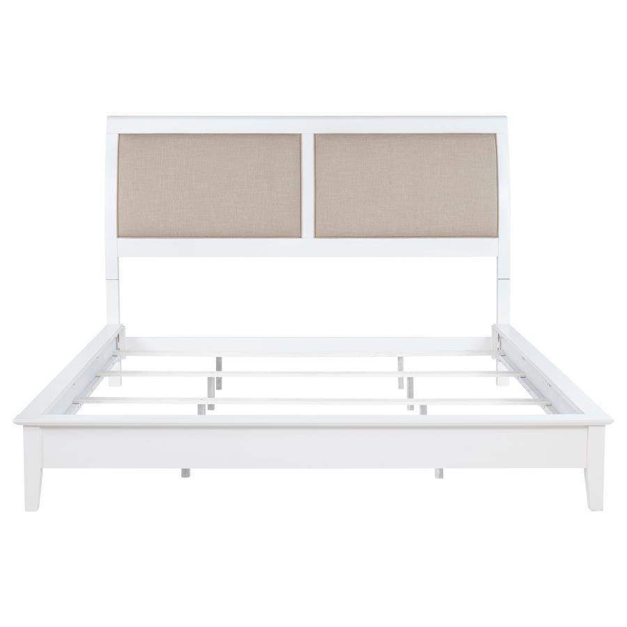 Bexhill - 56" Upholstered Panel Bed Coaster Fine Furniture