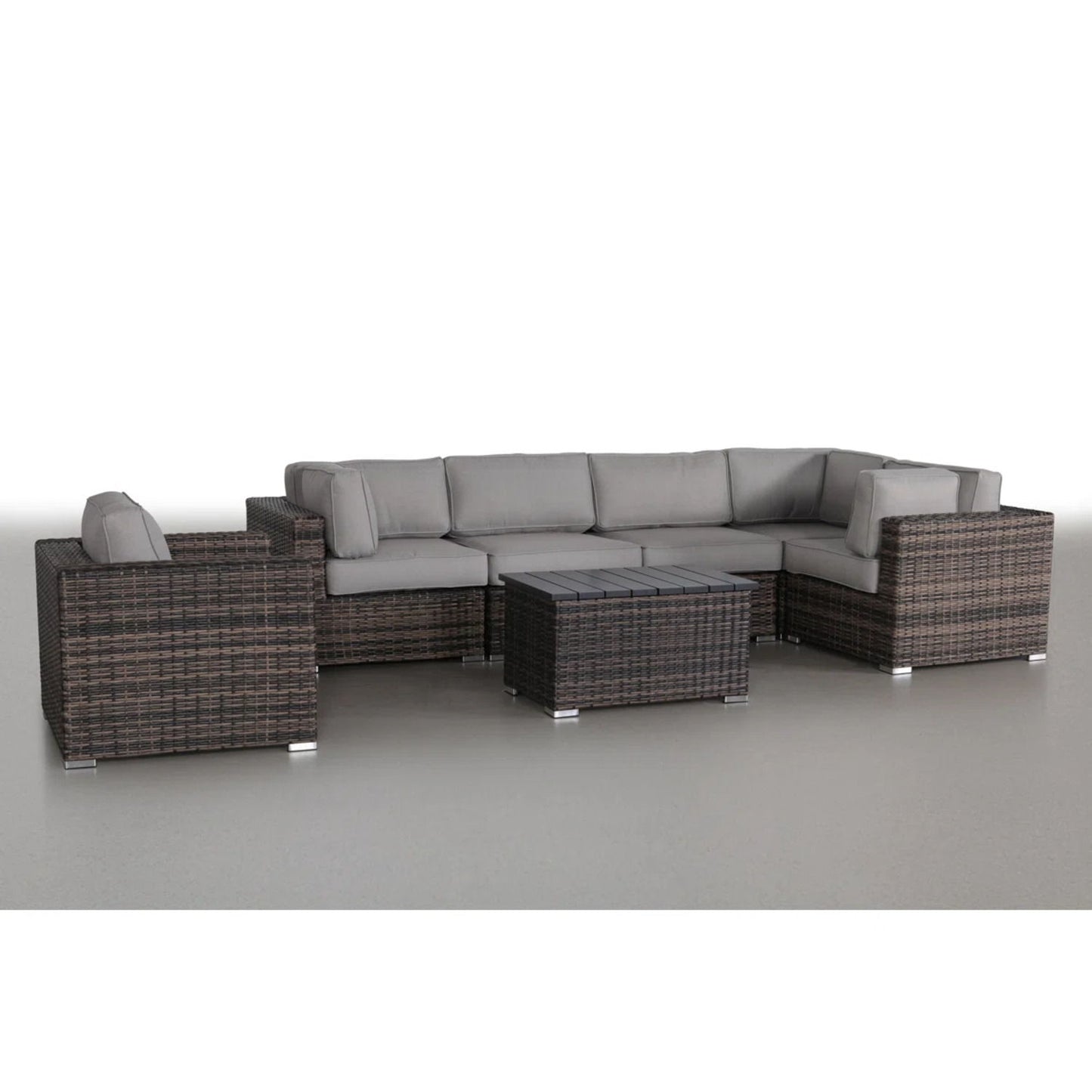 Sectional, Stylish Entertainment, Outdoor Living LSI Patio Furniture