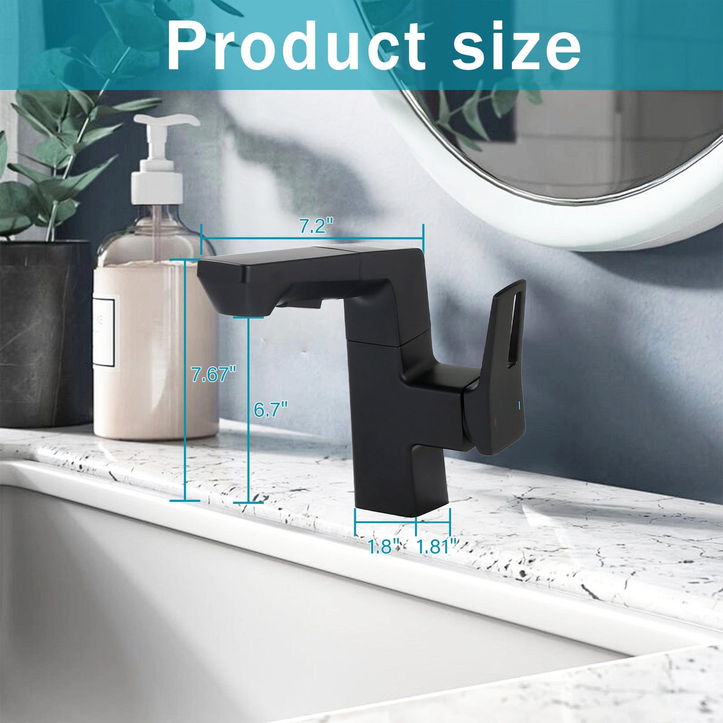 Modern Smart LED Bathroom Faucet With Temperature Digital Display And Pull Down Sprayer Daily Nest