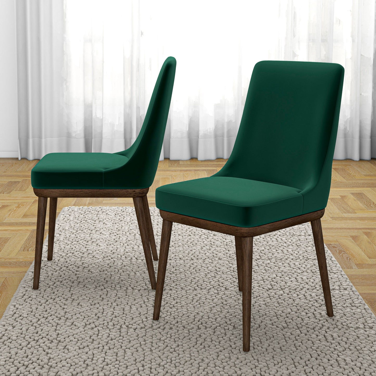 Kate - Mid-Century Modern Dining Chair (Set of 2) Ashcroft Furniture