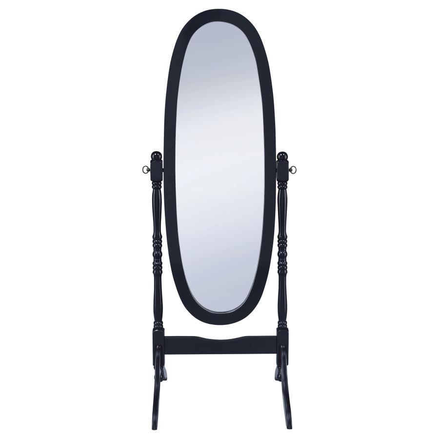 Foyet - Wood Adjustable Length Cheval Mirror CoasterEveryday