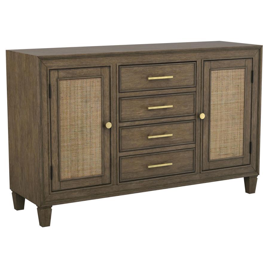 Matisse - 4-Drawer Sideboard Buffet Cabinet - Dark Brown Coaster Fine Furniture