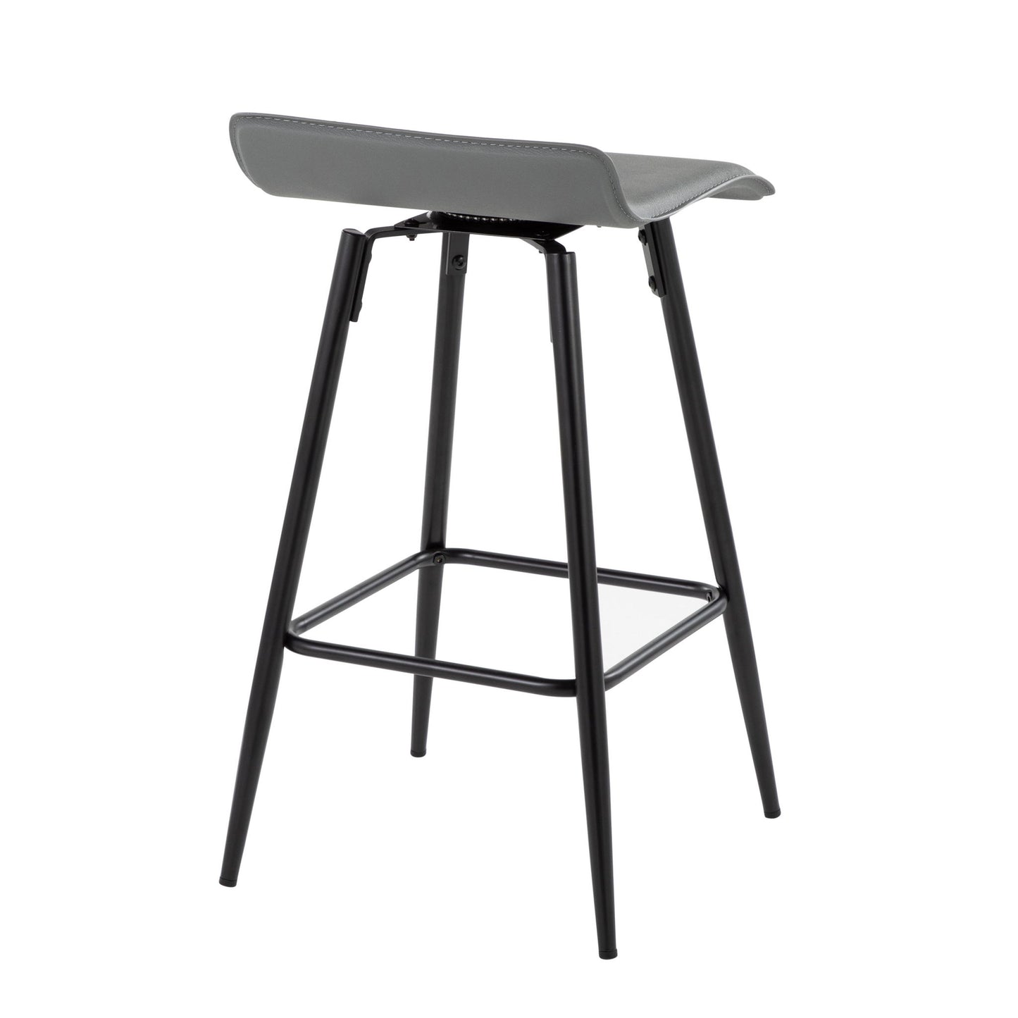 Ale - Contemporary Fixed Height Counter Stool (Set of 2) Lumi Source