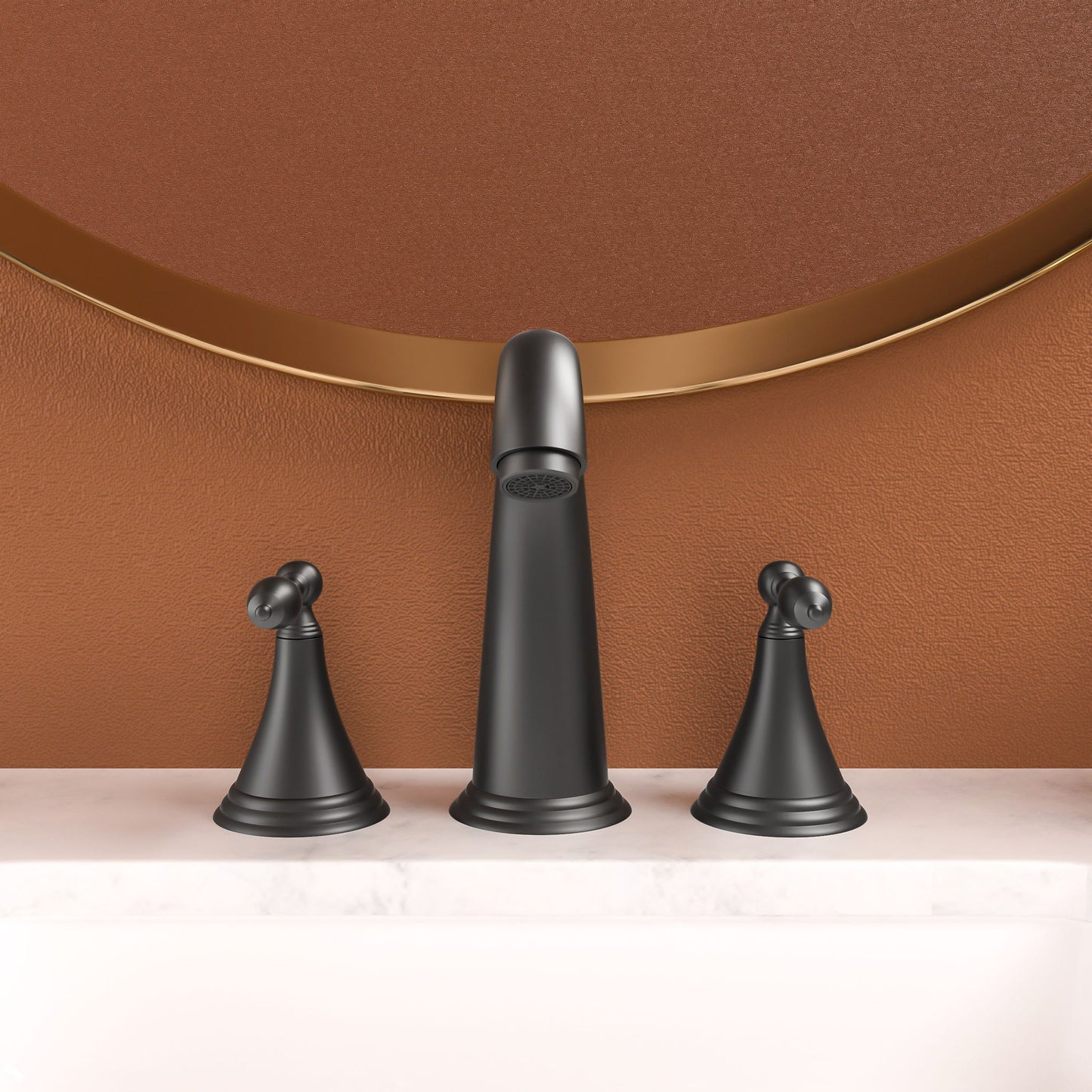Elegant 2 Handle Widespread Bathroom Faucet With Pop Up Drain And Water Supply Lines Daily Nest
