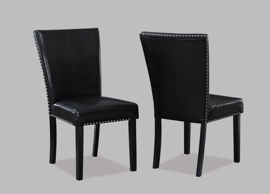 Tanner - Side Chair (Set of 2) - Black Crown Mark
