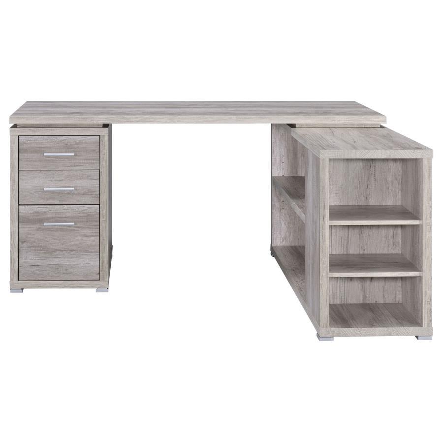 Yvette - 3-Drawer L-Shape Computer Desk CoasterEveryday